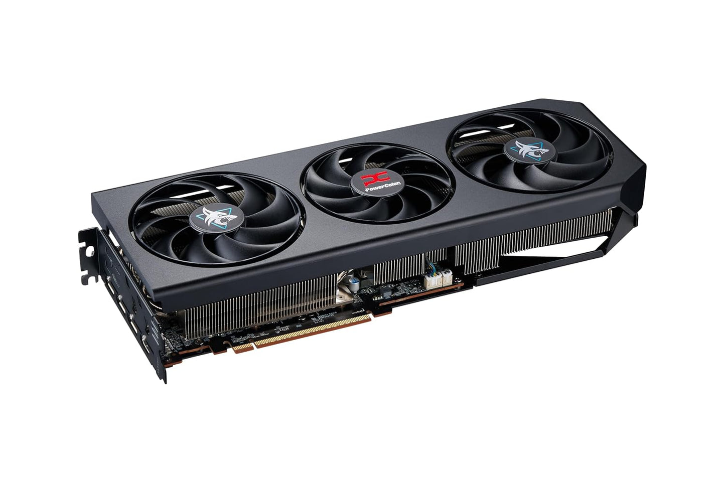 TARJETA DE VIDEO RADEON RX9070XT 16GB OC GDDR6 POWER COLOR HELLHOUND BLACK RX9070XT 16G-L/ OC