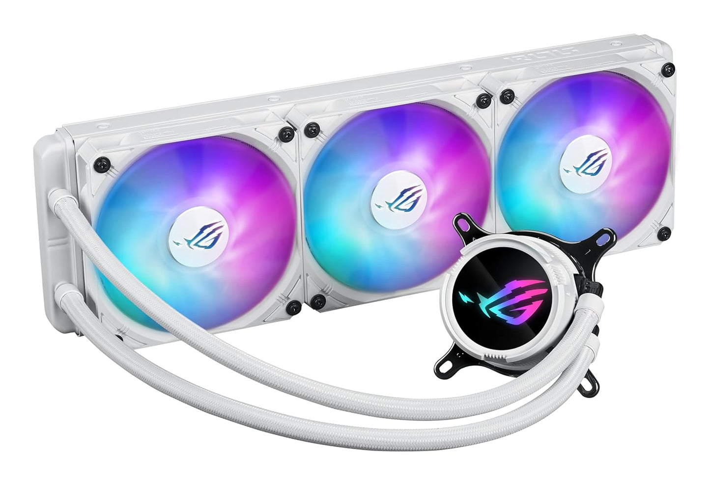 ENFRIAMIENTO LIQUIDO ASUS ROG STRIX LC III 360 ARGB WHITE AURA SYNC 90RC00T2-M0AAY0 12M DE GARANTIA