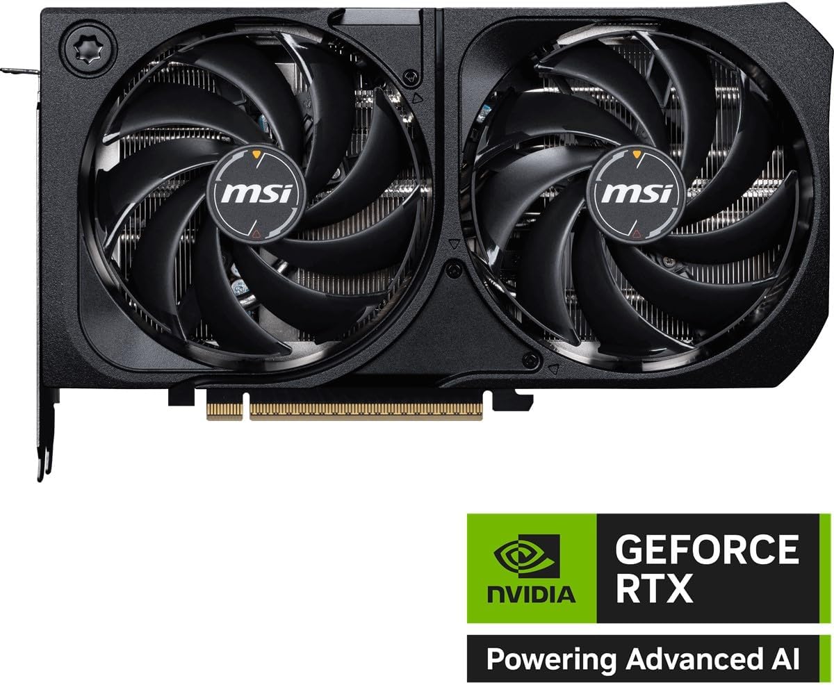 TARJETA DE VIDEO NVIDIA GEFORCE RTX5070 12GB OC GDDR7 MSI SHADOW RTX 5070 12G SHADOW 2X OC