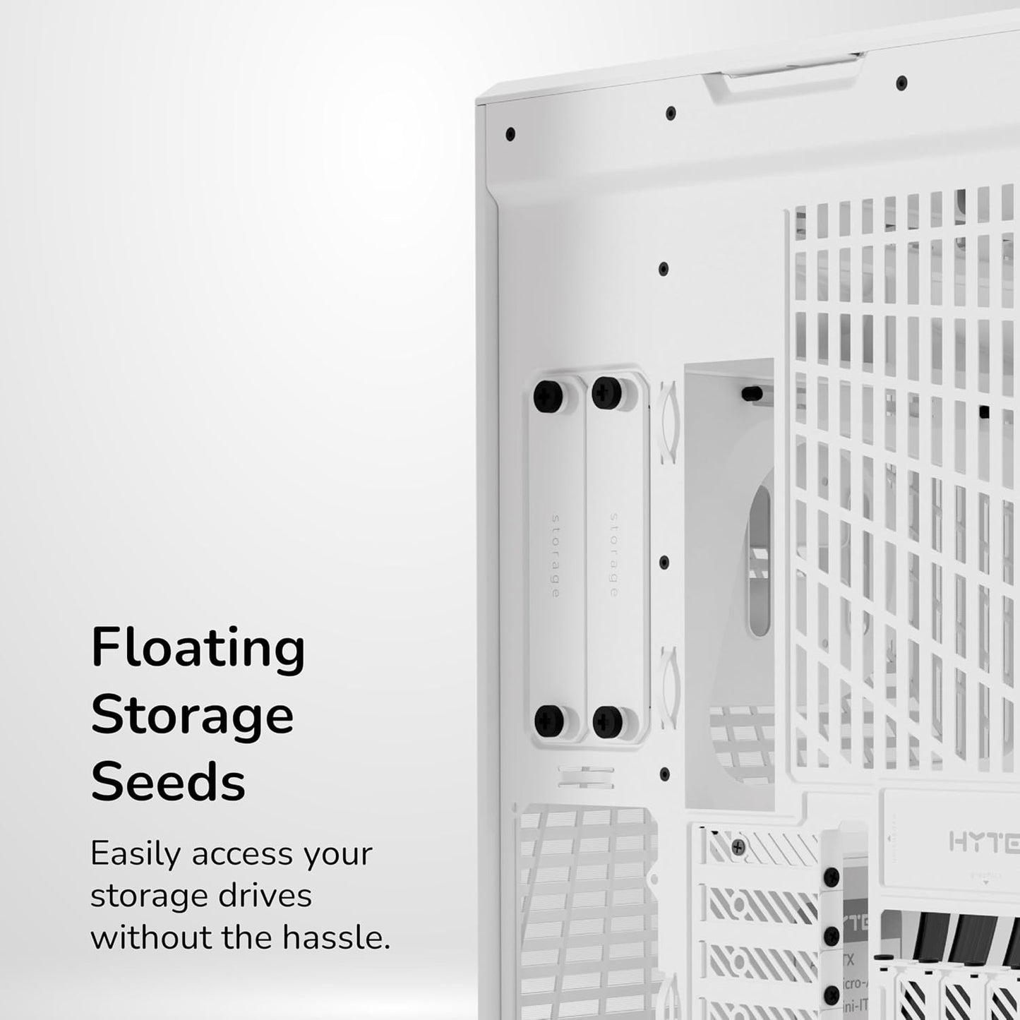 GABINETE HYTE Y70 TOUCH INFINITE EATX S/FUENTE CRISTAL BLANCO CS-HYTE-Y70TTI-WW 11M DE GARANTIA