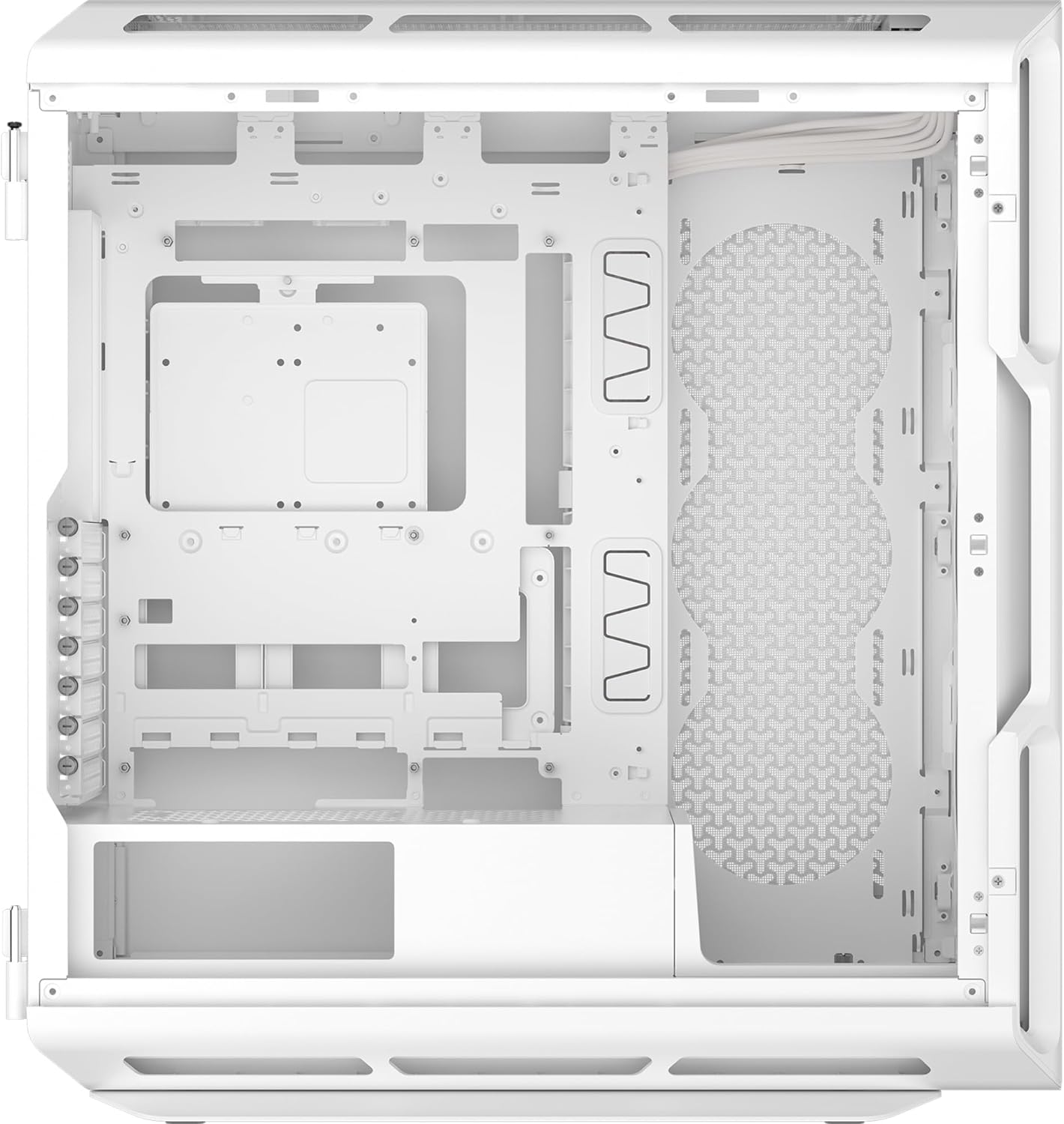 GABINETE CORSAIR ICUE 5000T RGB BLANCO ATX CRISTAL CC-9011231-WW SIN GARANTIA