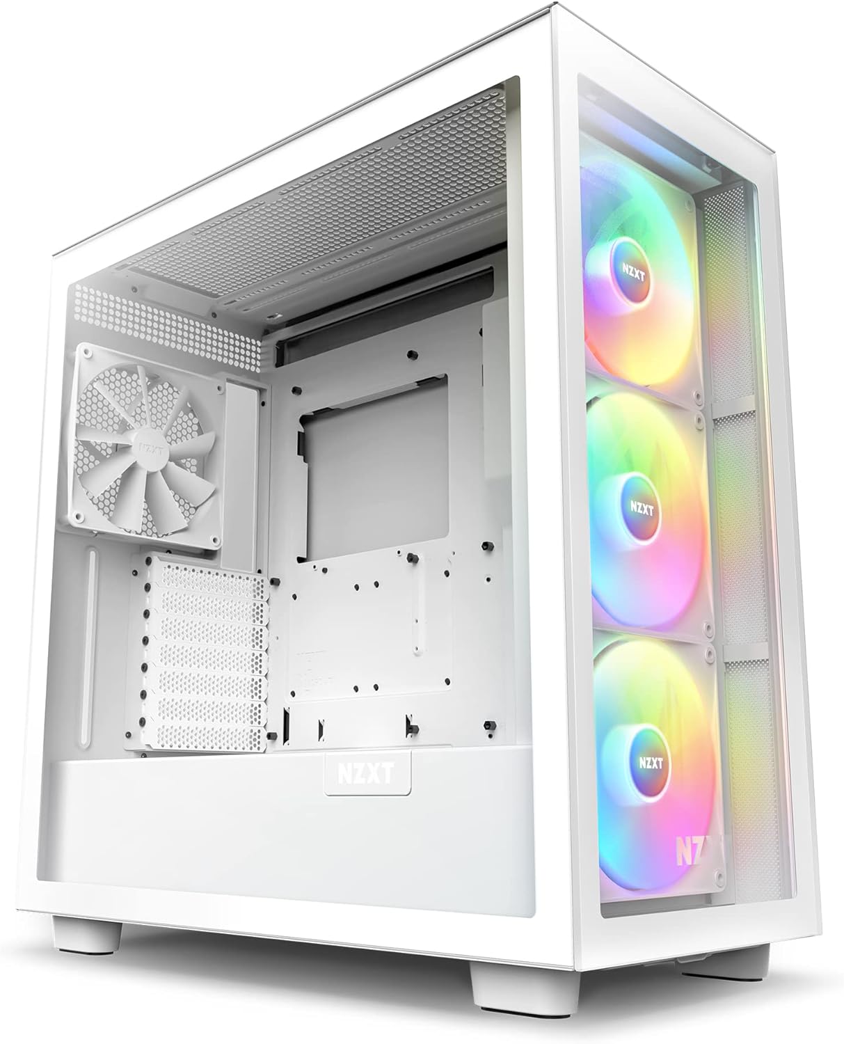 GABINETE NZXT H7 ELITE RGB BLANCO ATX S/FUENTE CRISTAL USB 3.2 TIPOC  CM-H71EW-02 12M DE GARANTIA