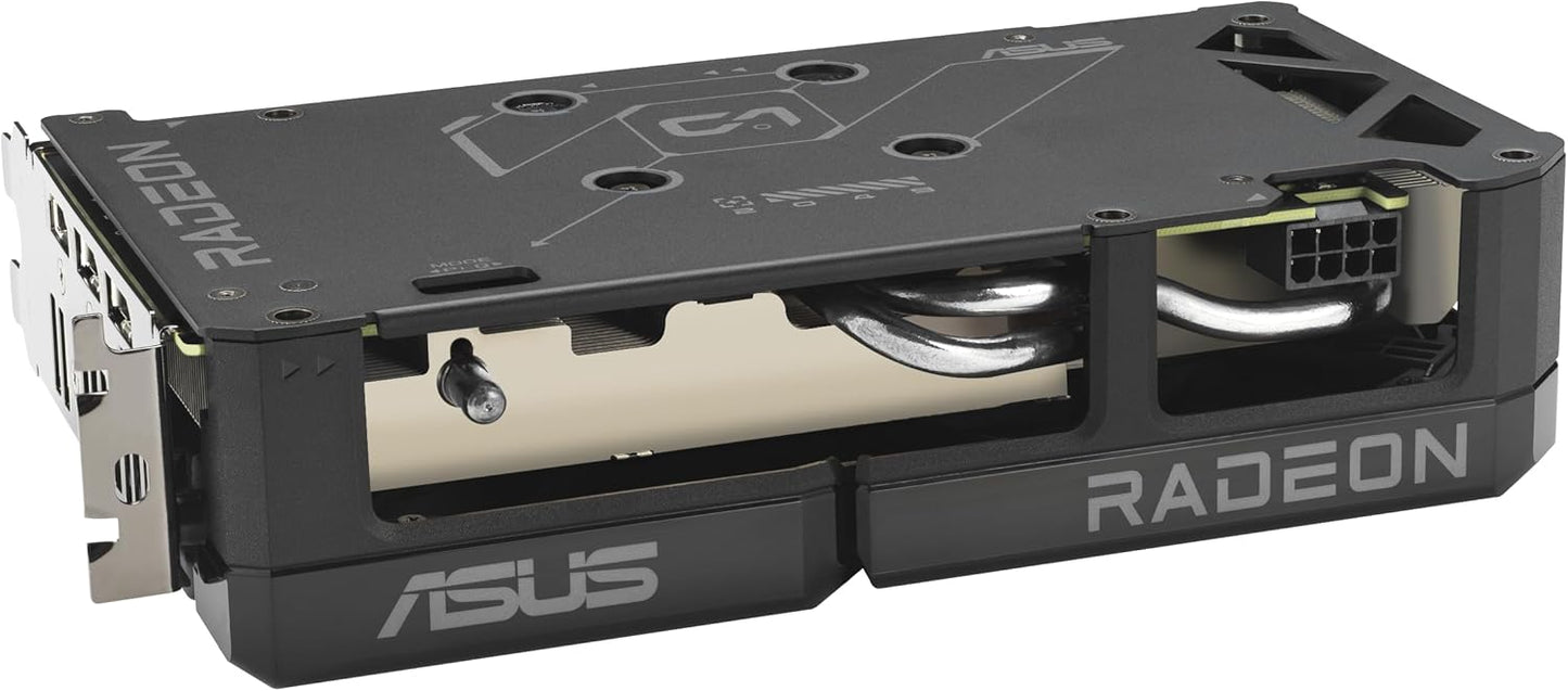 TARJETA DE VIDEO RADEON RX9060XT 16GB GDDR6 ASUS DUAL 90YV0LG2-MVAA00 12M DE GARANTIA