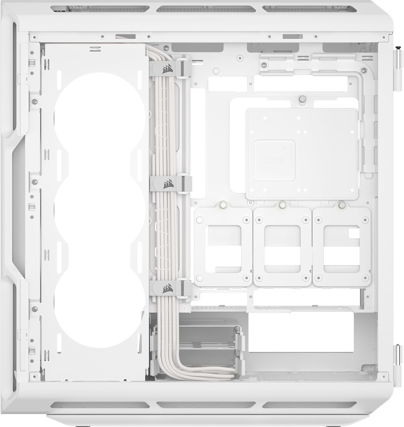 GABINETE CORSAIR ICUE 5000T RGB BLANCO ATX CRISTAL CC-9011231-WW SIN GARANTIA