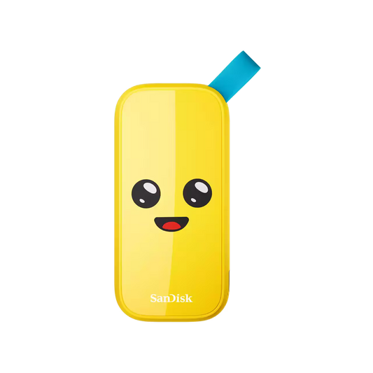 SSD EXTERNO SANDISK 1TB USB 3.2 800MB/S EDICION PEELY AMARILLO SDSSDE30-1T00-G25F
