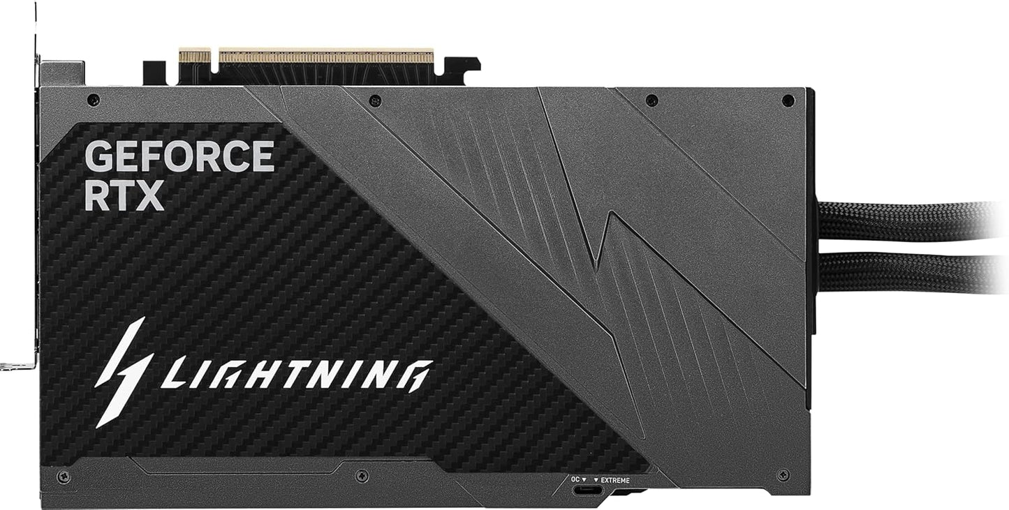TARJETA DE VIDEO NVIDIA GEFORCE RTX5090 32GB GDDR7 MSI RTX 5090 32G LIGHTNING Z