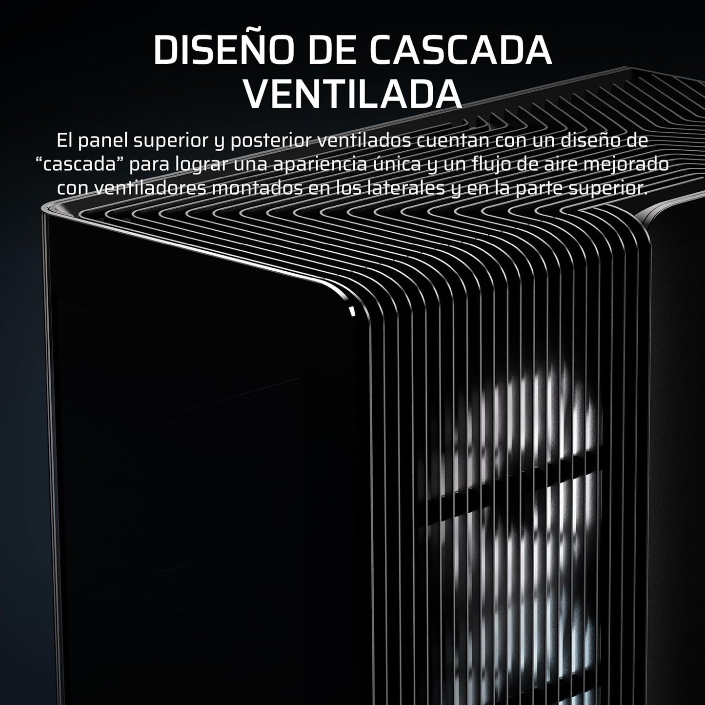 GABINETE CORSAIR FRAME 4500X RS-R ARGB S/FUENTE M-ATX NEGRO CC-9011314-WW 12M DE GARANTIA