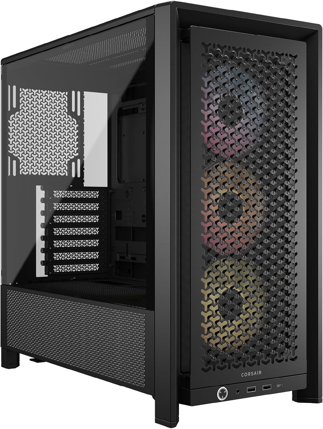 GABINETE CORSAIR FRAME 4000D RS ARGB M-ATX BLANCO CC-9011297-WW 11M DE GARANTIA