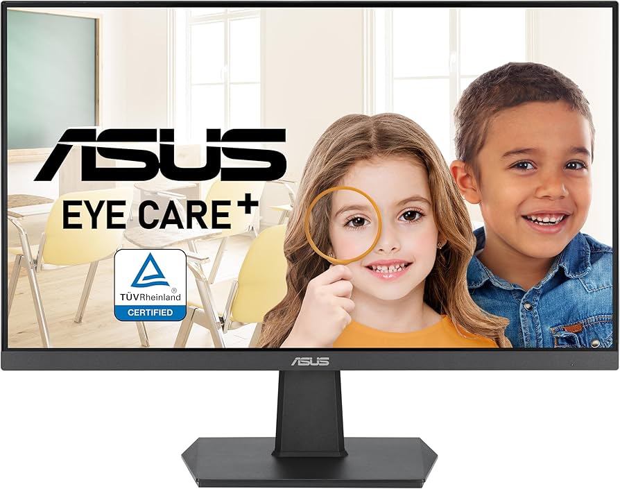MONITOR 24 ASUS VA24EHF 1MS 100HZ FULL HD GAMER IPS ANTI-GLARE