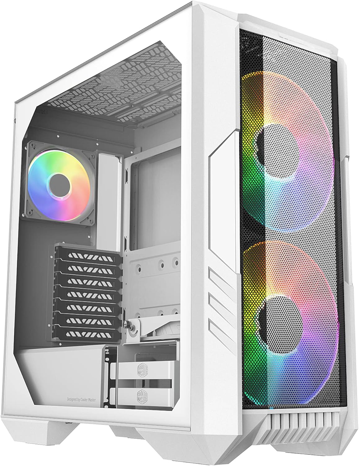 GABINETE COOLER MASTER MASTERCASE H500P BLANCO ARGB EATX CRISTAL MCM-H500P-WGNN-S01 SIN GARANTIA