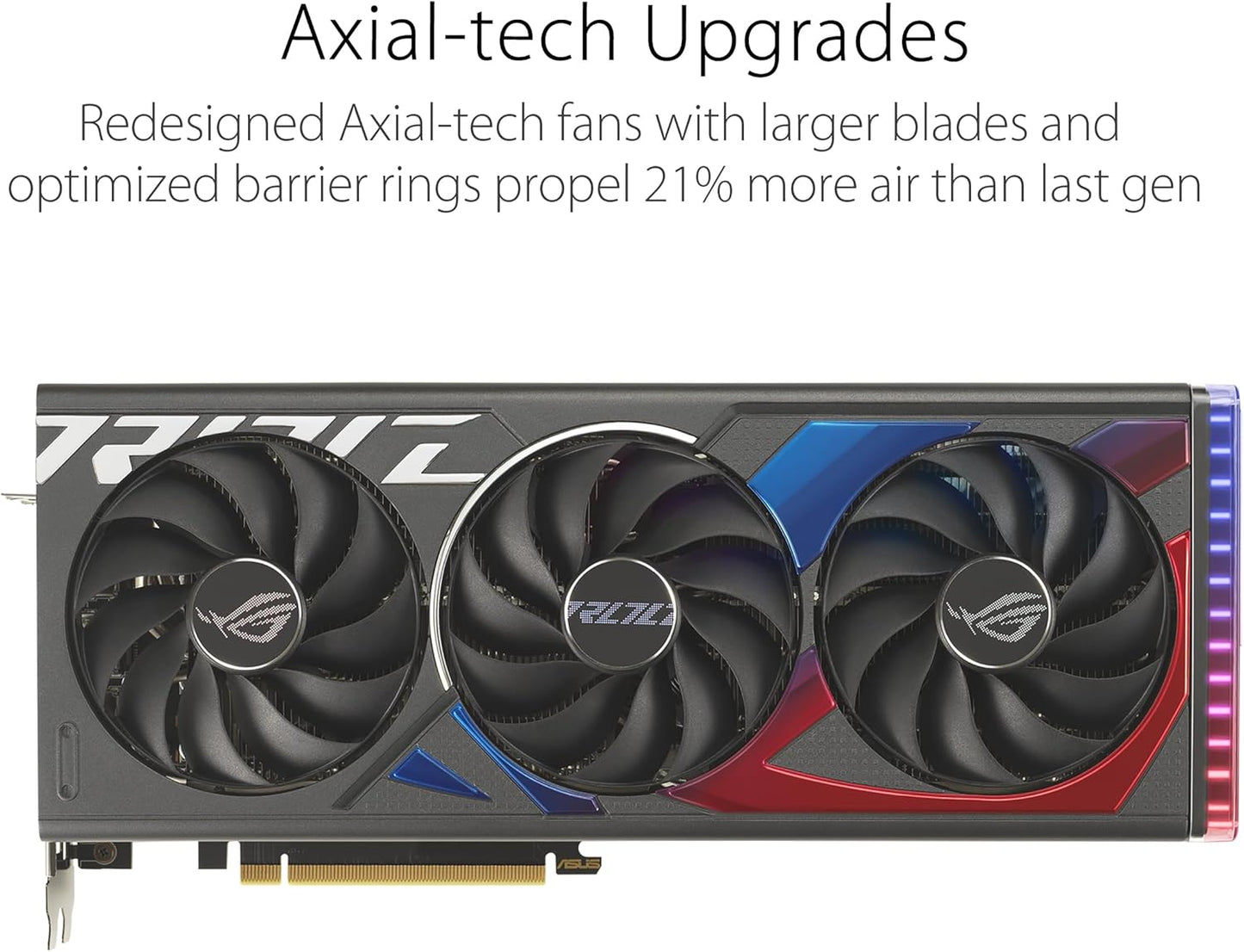 TARJETA DE VIDEO NVIDIA GEFORCE RTX4060 8GB OC GDDR6 ASUS ROG STRIX GAMING 90YV0JB0-M0AA00