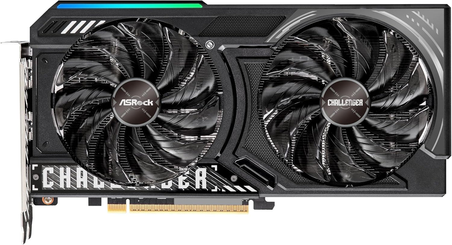 TARJETA DE VIDEO RADEON RX9060XT 16GB GDDR6 ASROCK CHALLENGER RX9060XT CL 16GO
