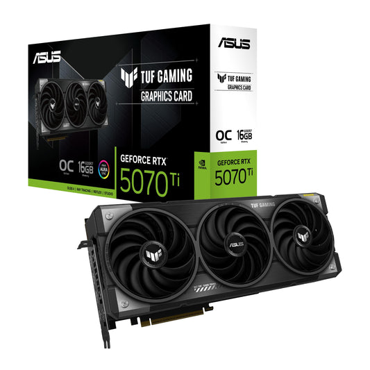 TARJETA DE VIDEO NVIDIA RTX5070TI 16GB OC GDDR7 ASUS TUF GAMING