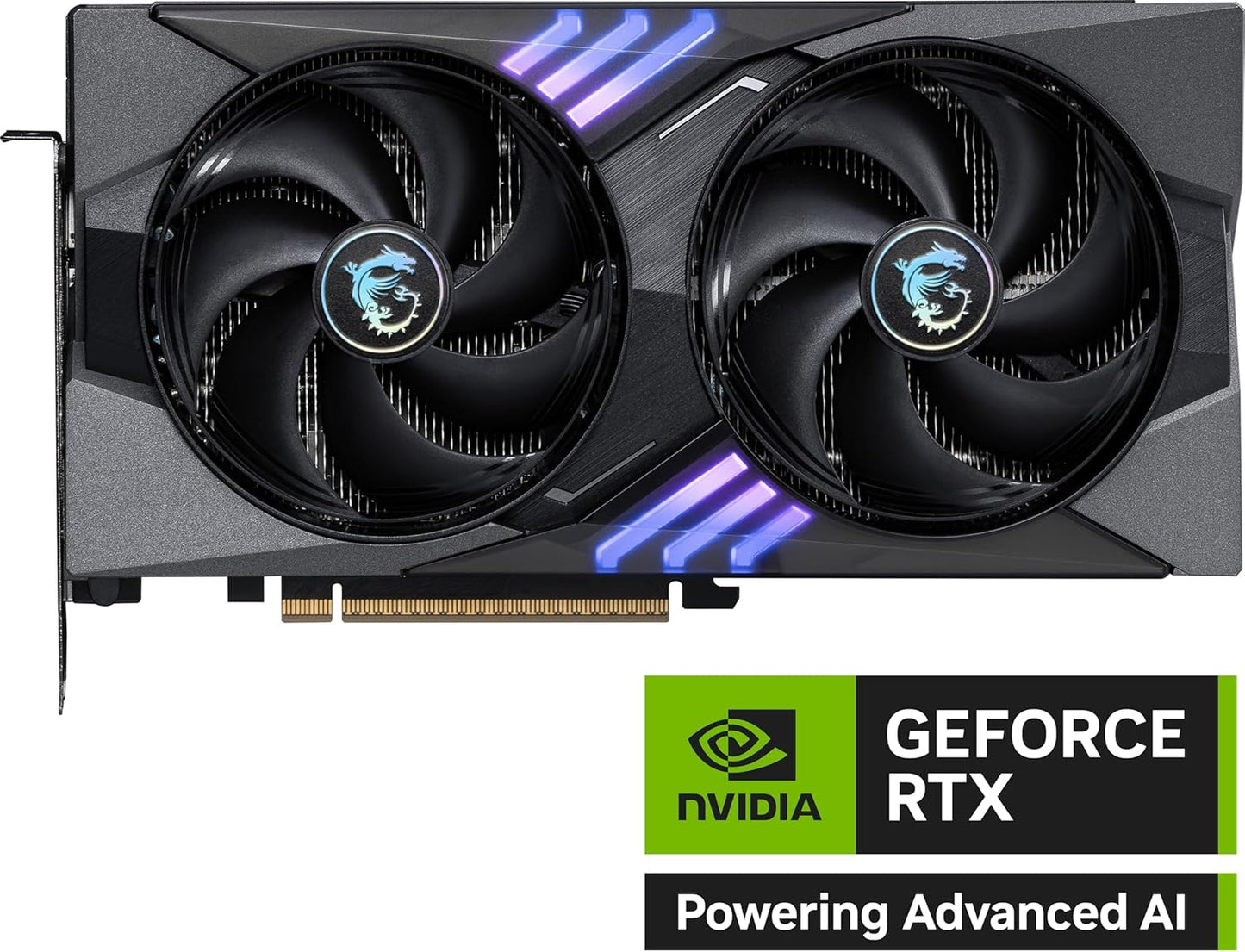 TARJETA DE VIDEO NVIDIA GEFORCE RTX5060Ti 8G OC GDDR7 MSI GAMING RTX 5060 Ti 8G GAMING OC