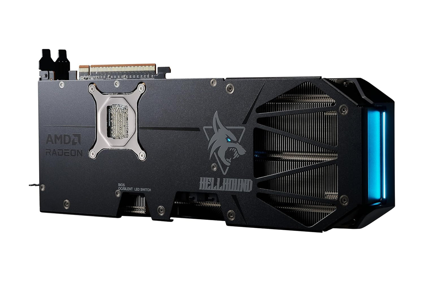 TARJETA DE VIDEO RADEON RX9070XT 16GB OC GDDR6 POWER COLOR HELLHOUND BLACK RX9070XT 16G-L/ OC