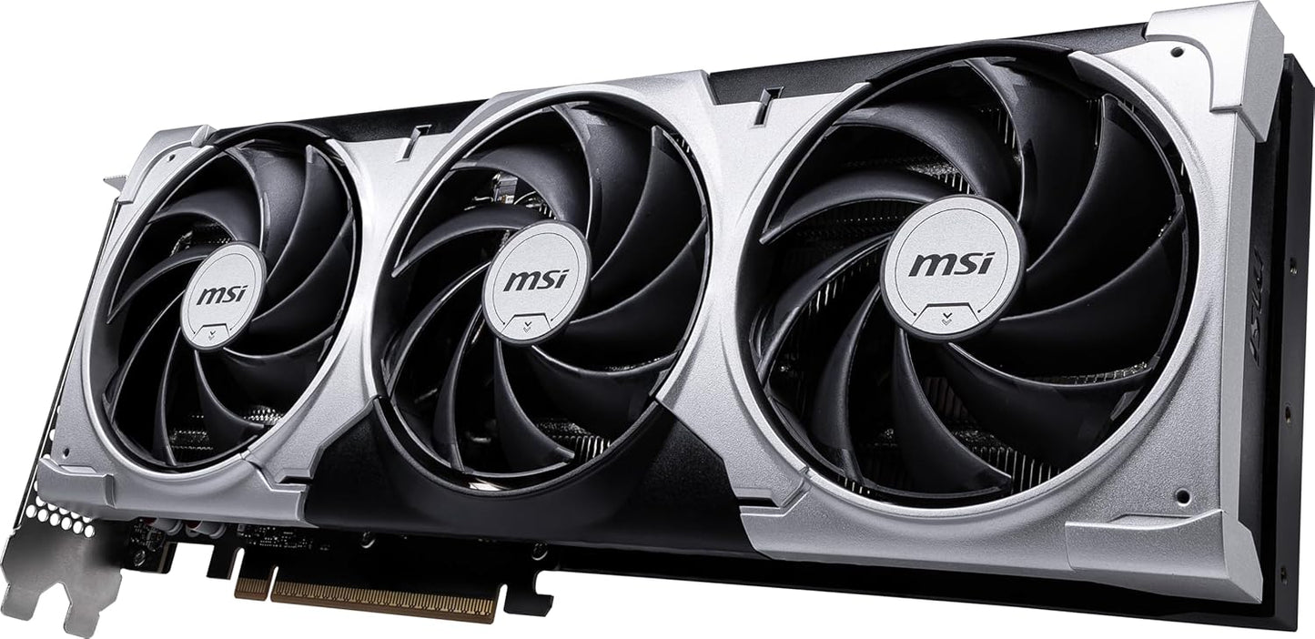 TARJETA DE VIDEO GEFORCE RTX5060TI 8GB OC GDDR7 MSI VENTUS RTX5060 TI 8G VENTUS 3X 12M DE GARANTIA