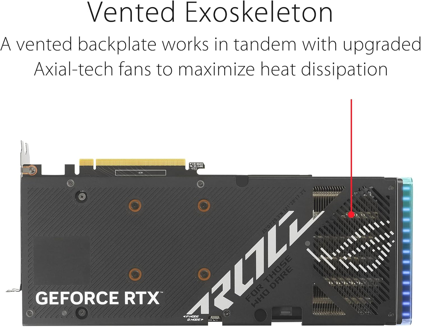 TARJETA DE VIDEO NVIDIA GEFORCE RTX4060 8GB OC GDDR6 ASUS ROG STRIX GAMING 90YV0JB0-M0AA00