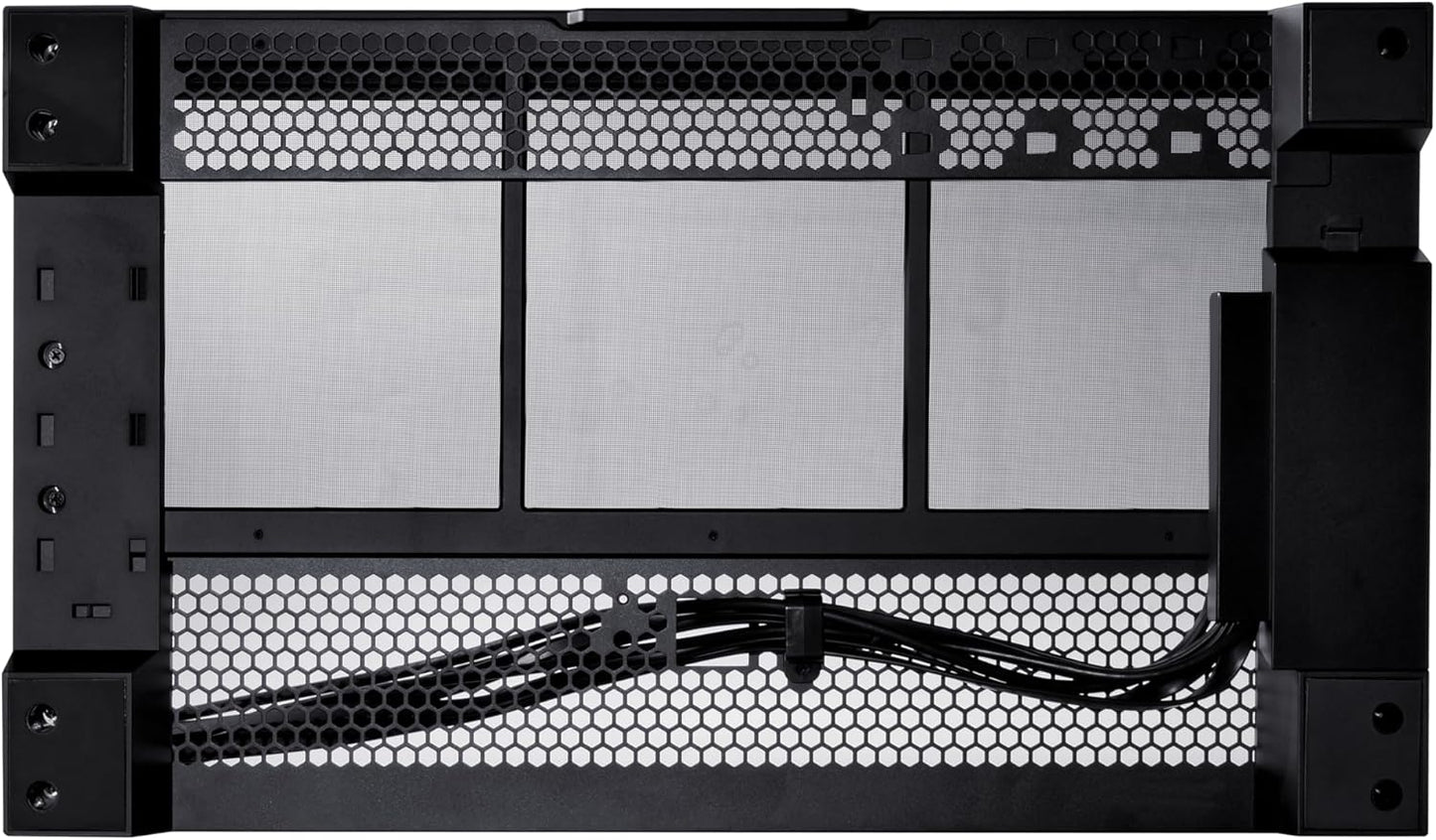 GABINETE LIAN LI DINAMICO EVO XL RGB S/FUENTE ATX CRISTAL NEGRO G99.O11DEXL-X.00 12M DE GARANTIA