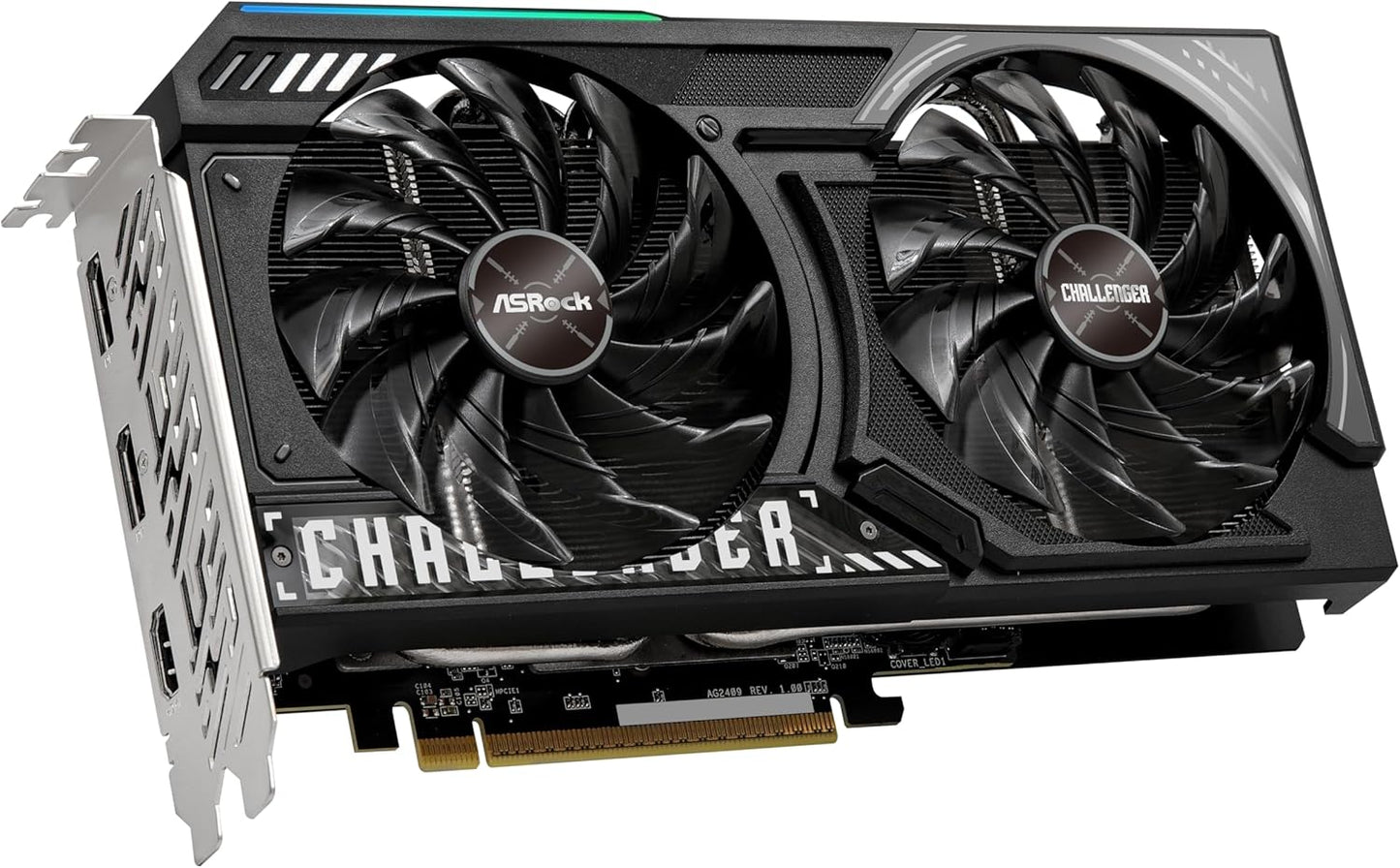 TARJETA DE VIDEO RADEON RX9060XT 16GB GDDR6 ASROCK CHALLENGER RX9060XT CL 16GO