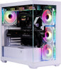 GABINETE NACEB NEBULA GAMER M-ATX ARGB 4VENT S/FUENTE CRISTAL BLANCO NA-0637B 11M DE GARANTIA
