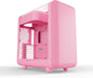 GABINETE HYTE X50 ATX S/FUENTE CRISTAL STRAWBERRY MILK ROSA CS-HYTE-X50G-SM 12M DE GARANTIA