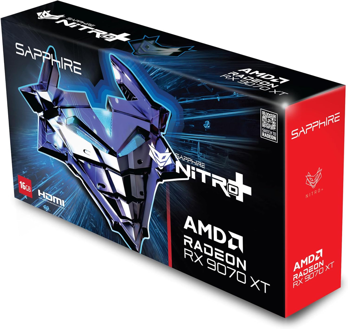 TARJETA DE VIDEO RADEON RX9070XT 16GB DDR6 SAPPHIRE NITRO 11348-01-20G