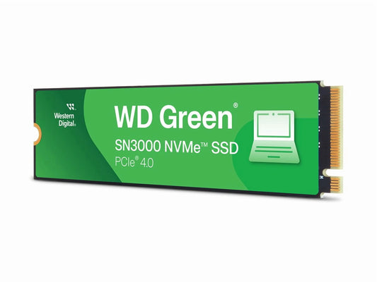 SSD WD GREEN SN3000 NVME 1TB PCI EXPRESS 4.0 M2.0 WDS100T4G0E