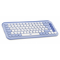 KIT 2 EN 1 LOGITECH POP ICON COMBO BLUETOOTH LILA BLANCO