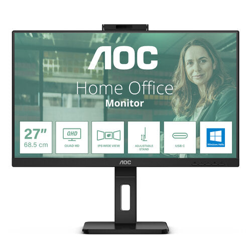 MONITOR 27 AOC Q27P3CW 4MS 75HZ BOCINAS QHD IPS ADAPTIVE SYNC