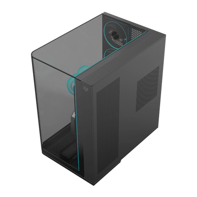 REMATE GABINETE BALAM RUSH TANK EXPERT 7800 NEGRO ATX USB-3.0 CRISTAL S/FUENTE BR-941556  1M DE GARANTIA