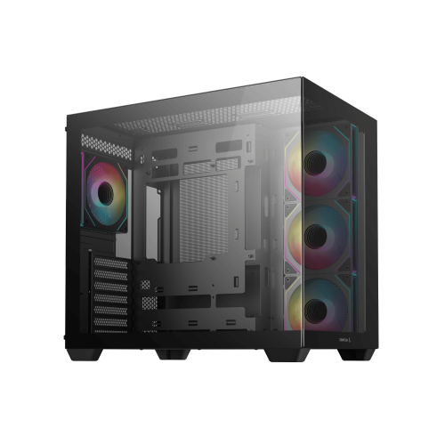 GABINETE DEEPCOOL CG530 4F BLANCO ARGB ATX S/FUENTE CRISTAL R-CG530-WHADA4-G-1 11M DE GARANTIA