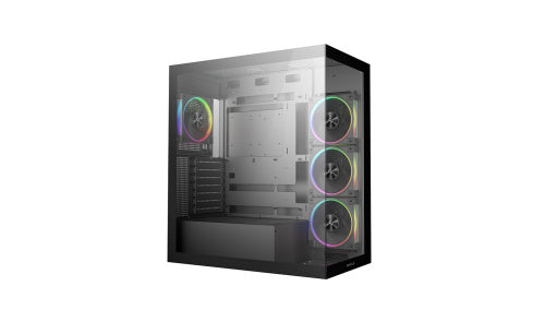 GABINETE DEEPCOOL CG580 4F BLANCO ATX S/FUENTE CRISTAL R-CG580-WHADA4-G-1 1M DE GARANTIA