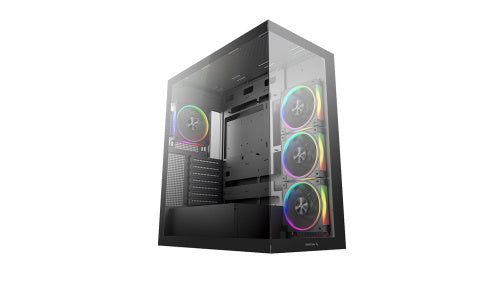 GABINETE DEEPCOOL CG580 4F BLANCO ATX S/FUENTE CRISTAL R-CG580-WHADA4-G-1 1M DE GARANTIA