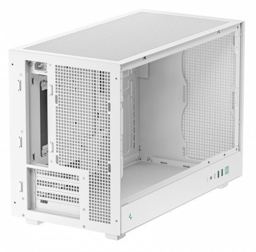 GABINETE DEEPCOOL CH260 BLANCO ITX S/FUENTE R-CH260-WHNGM0-G-1 11M DE GARANTIA