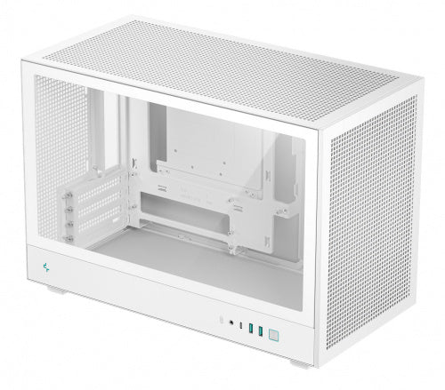 GABINETE DEEPCOOL CH260 BLANCO ITX S/FUENTE R-CH260-WHNGM0-G-1 11M DE GARANTIA