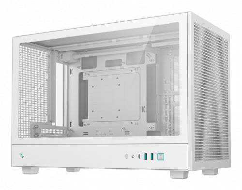 GABINETE DEEPCOOL CH260 BLANCO ITX S/FUENTE R-CH260-WHNGM0-G-1 11M DE GARANTIA