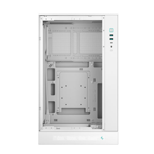 GABINETE DEEPCOOL CH270 DIGITAL BLANCO M-ATX S/FUENTE R-CH270-WHNDM0-G-1 11M DE GARANTIA
