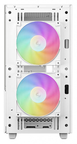 GABINETE DEEPCOOL CH360 DIGITAL BLANCO M-ATX S/FUENTE CRISTAL R-CH360-WHAPE3D-G-1 1M DE GARANTIA