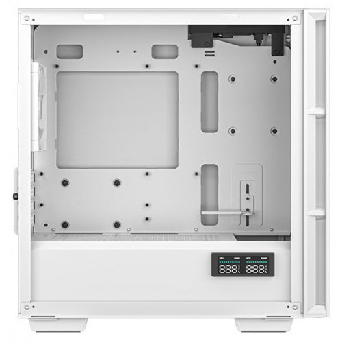 GABINETE DEEPCOOL CH360 DIGITAL BLANCO M-ATX S/FUENTE CRISTAL R-CH360-WHAPE3D-G-1 1M DE GARANTIA