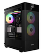 GABINETE GAMDIAS AURA GC5 ELITE ARGB NEGRO DIGITAL ATX S/FUENTE CRISTAL AU-GC5 ELITE ARGB 11M DE GARANTIA