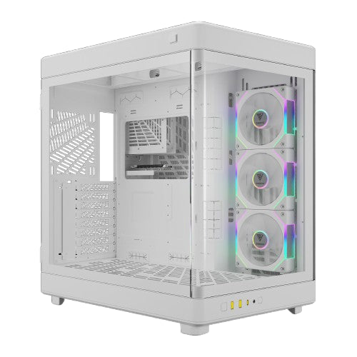 GABINETE GAMDIAS NESO P1 PRO BLANCO E-ATX ARGB S/FUENTE CRISTAL GABINETE GD-NESO P1 PRO WW 11M DE GARANTIA