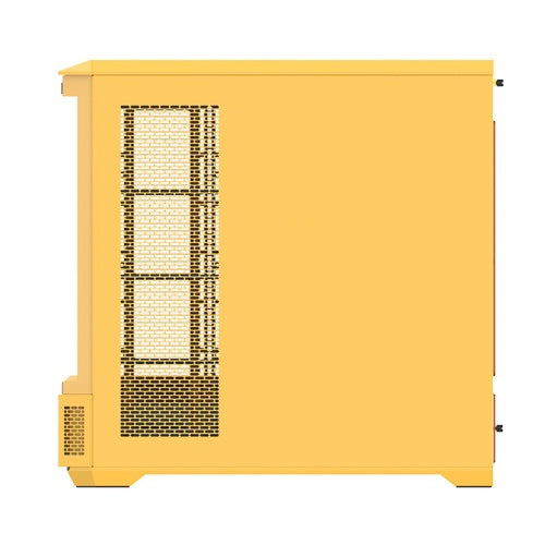 GABINETE THERMALTAKE VIEW 390 AIR BUTTER CARAMEL ATX CRISTAL AMARILLO CA-11F-00MMWN-00 12M DE GARANTIA