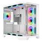 GABINETE XZEAL XZ150 ARGB 4VEN S/FUENTE BLANCO ATX/MICRO-ATX XZGAXT1W GARANTIA CON FABRICANTE