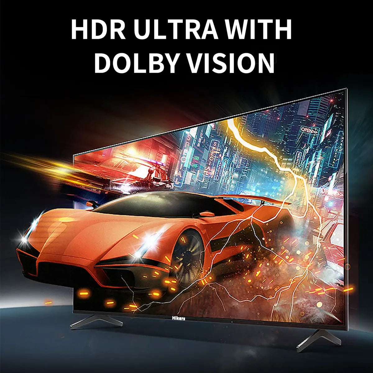 Pantalla Smart Tv Hikers 43in Tizen Fhd Con Samsung Tv Plus