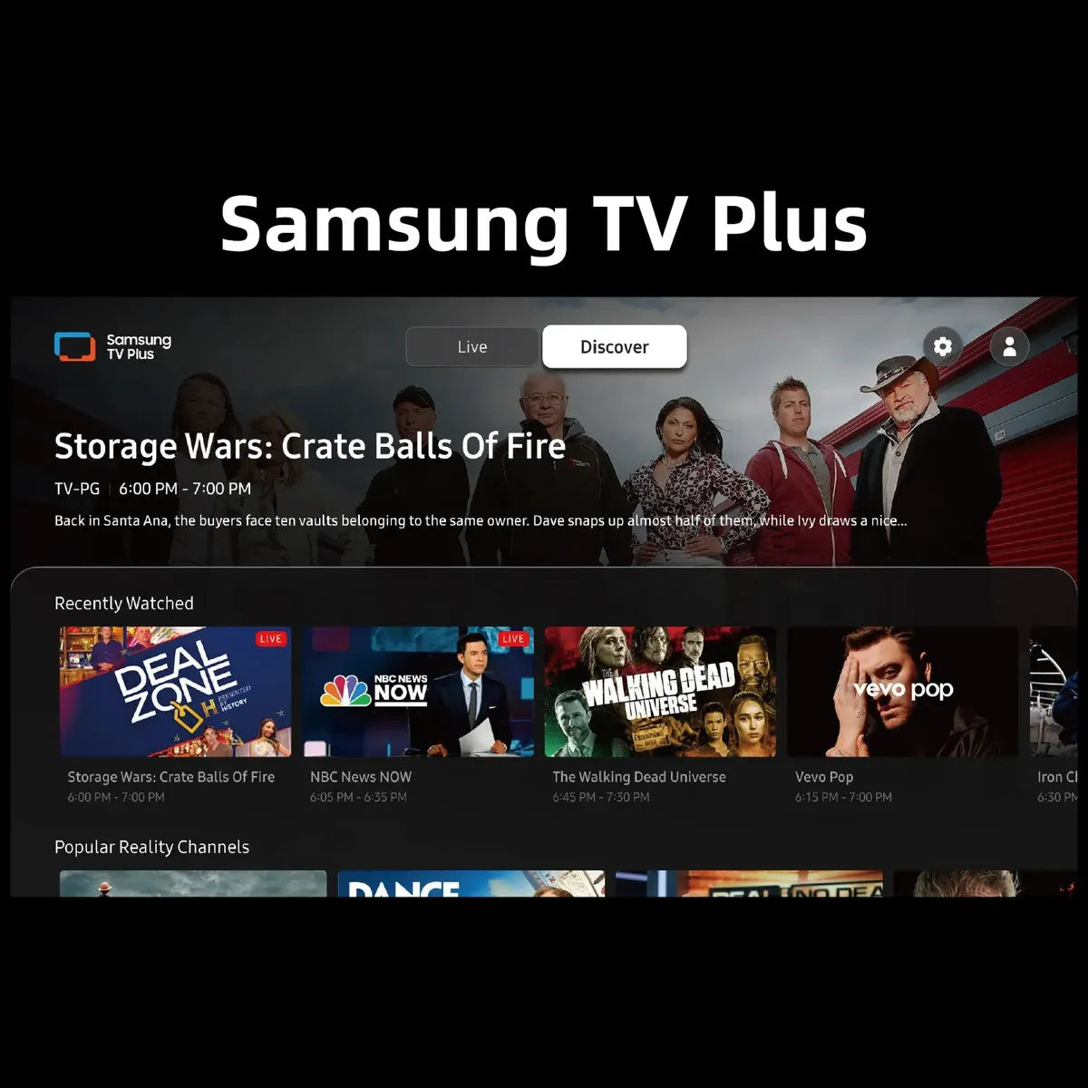 Pantalla Smart Tv Hikers 55 Tizen 4k Uhd Dolby/aac