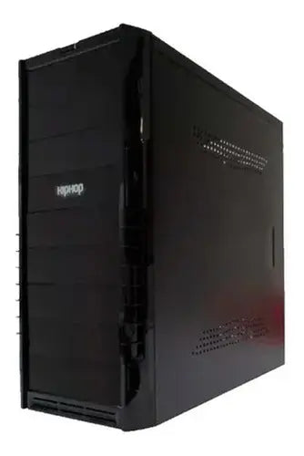 GABINETE HIP HOP 9 BAHIAS ATX NEGRO FUENTE INCLUIDA MULTIQUEMADORA CASE-901