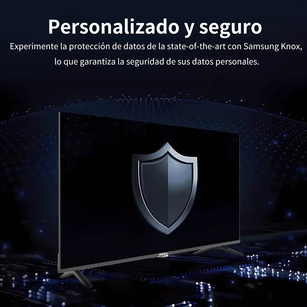 Pantalla Smart Tv Hikers 43in Tizen Fhd Con Samsung Tv Plus