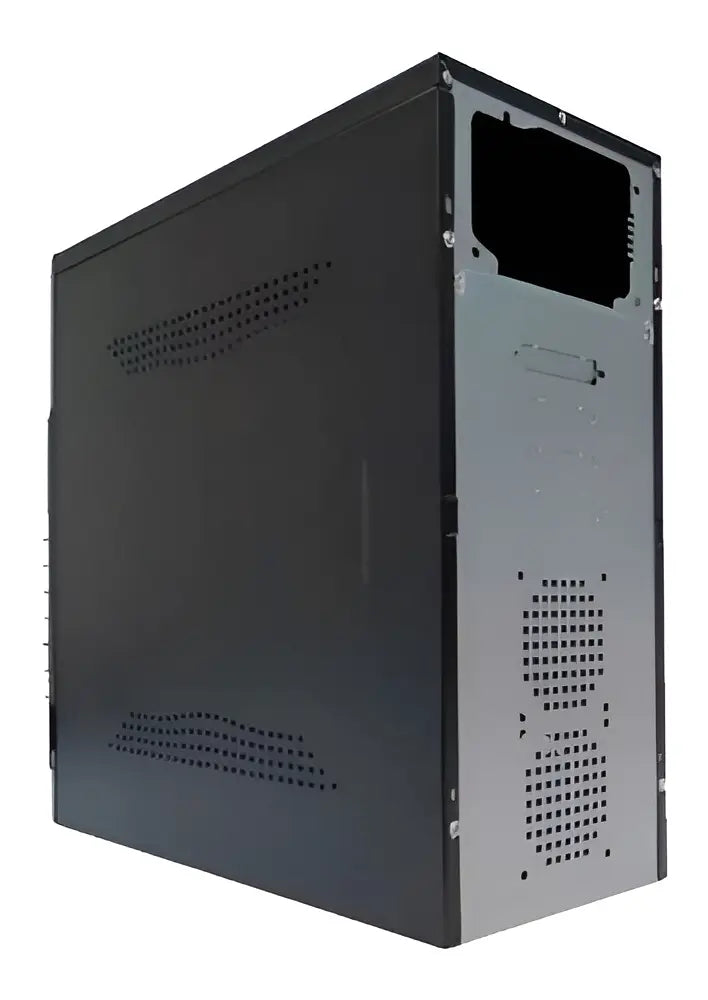 GABINETE HIP HOP 9 BAHIAS ATX NEGRO FUENTE INCLUIDA MULTIQUEMADORA CASE-901