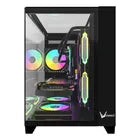 GABINETE FORMULA V LINE Z9M FLOE NEGRO S/FUENTE CRISTAL M-ATX USB-C 11M DE GARANTIA