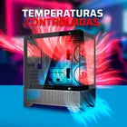 GABINETE BALAM RUSH TANK PERFORM 3200 NEGRO M-ATX 3VENT ARGB USB-3.0 CRISTAL S/FUENTE BR-941655 11M DE GARANTIA